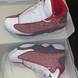 Jordan 13s 3M Red Grey White Brand New